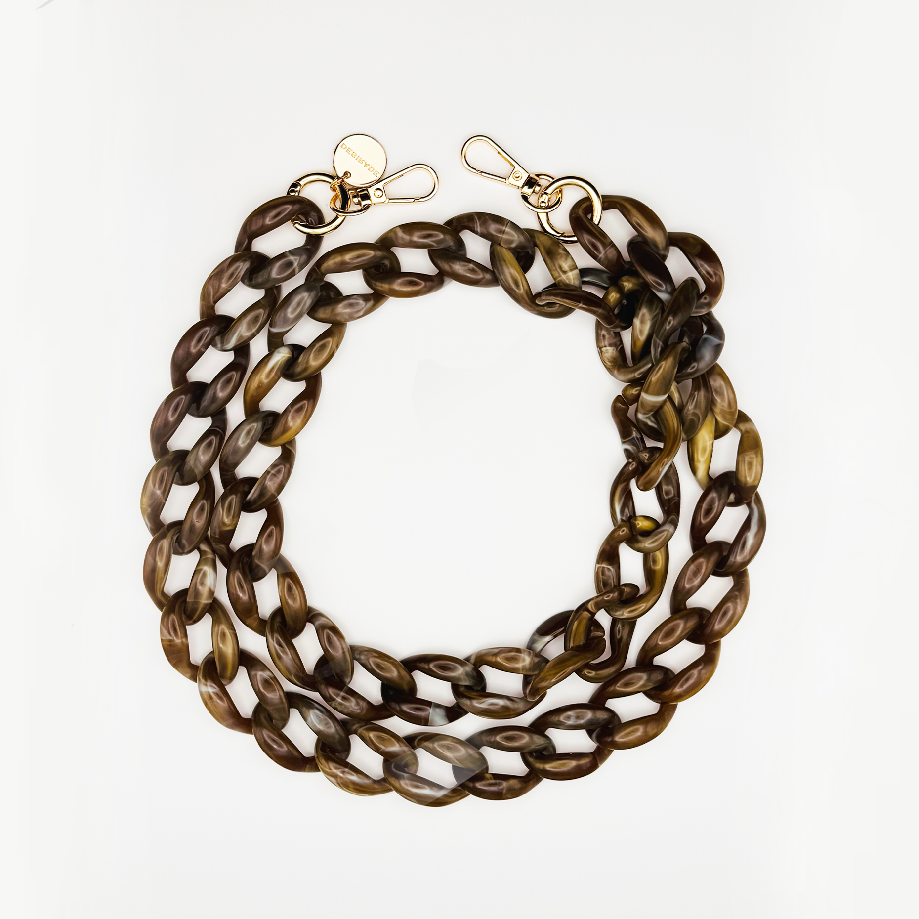 Chestnut Luxe – Crossbody Strap pentru telefon