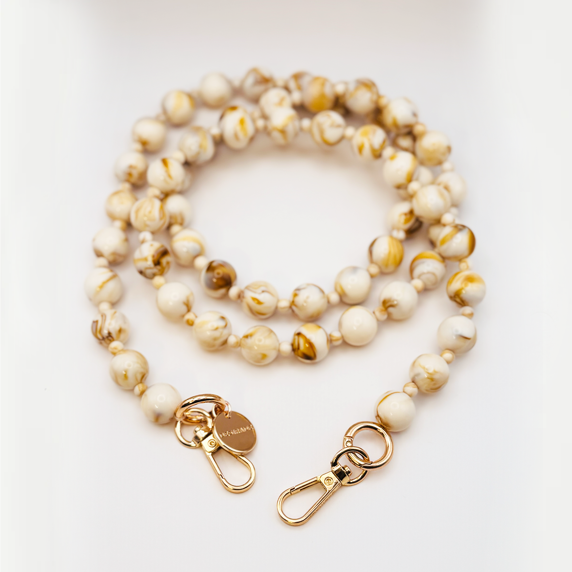 Caramel Twist – Crossbody Strap pentru telefon