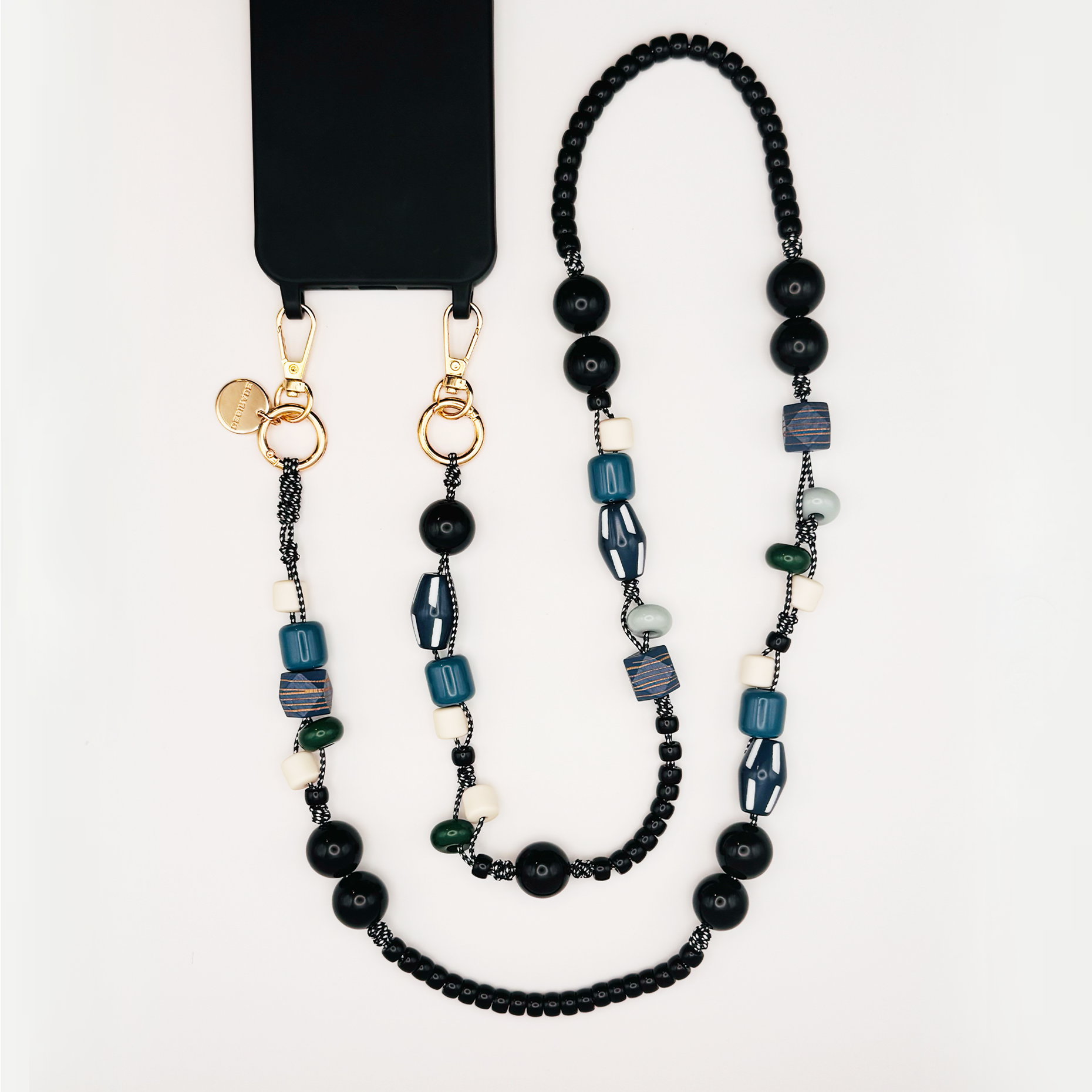 Midnight Flow – Strap pentru telefon crossbody