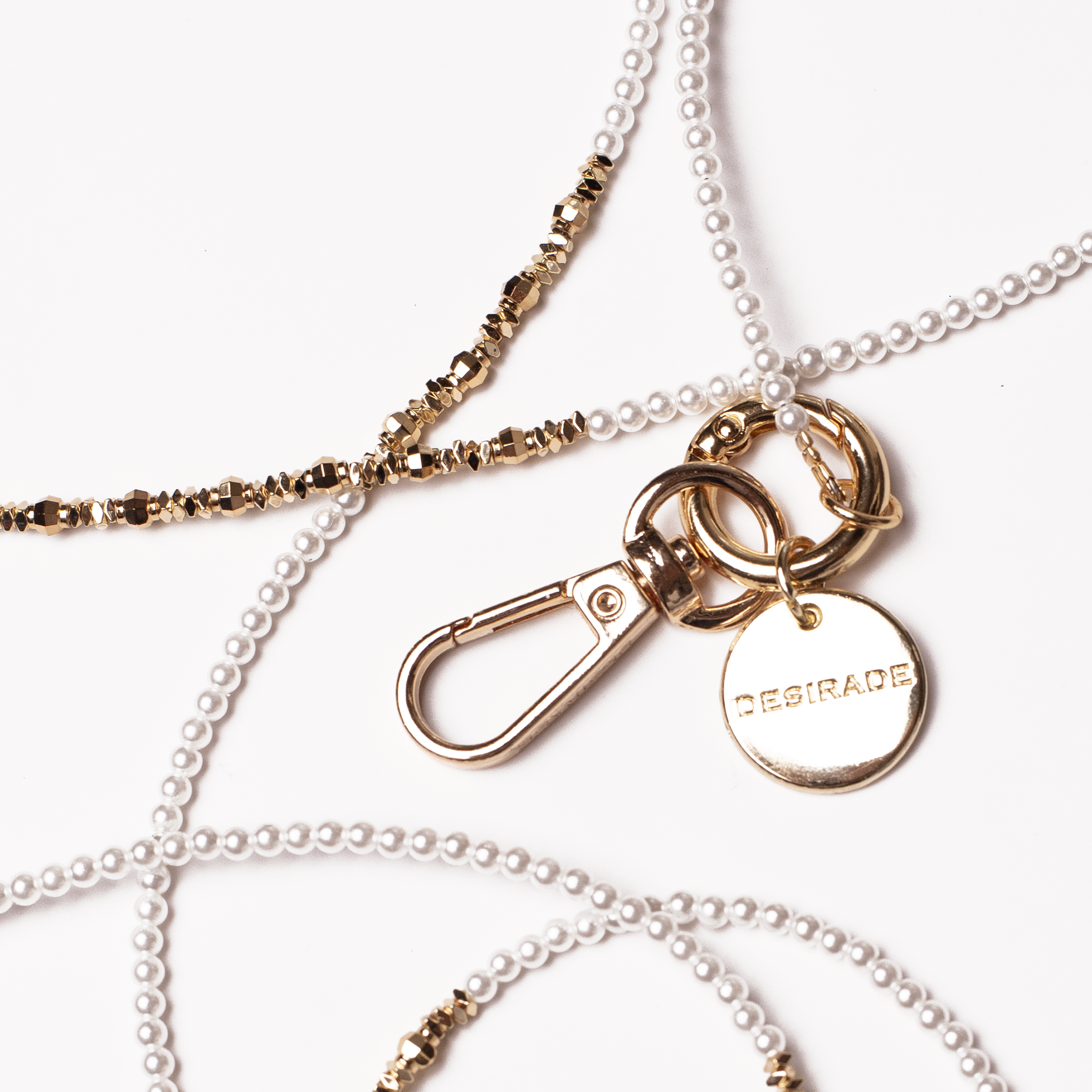 Cloud Dancer — Crossbody din Pietre Naturale