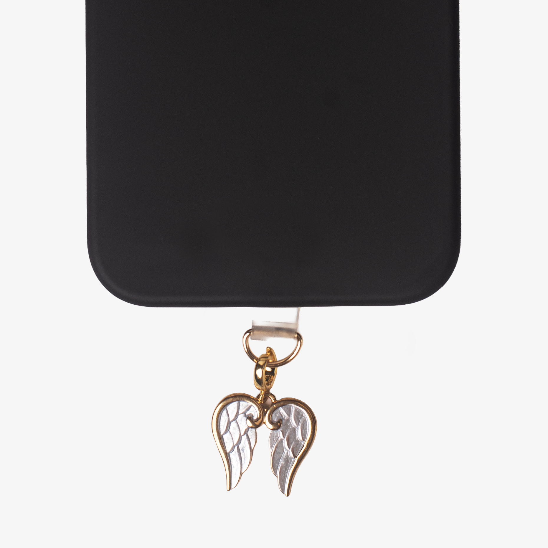 Wings of Gold: Adaptor + Charm Aripi Albe – 18K Edition