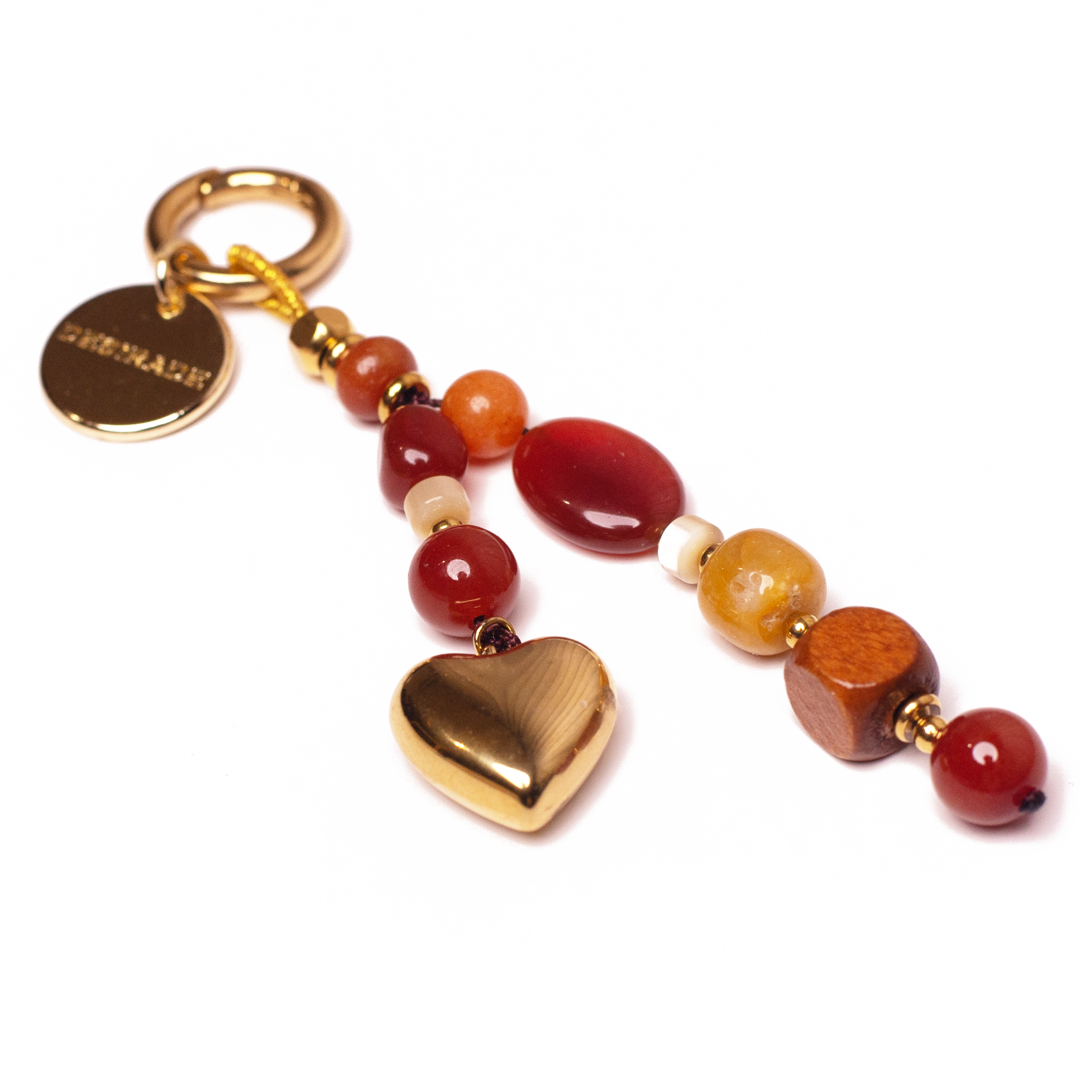 TERRA SOLE – Charm pentru geantă din pietre naturale