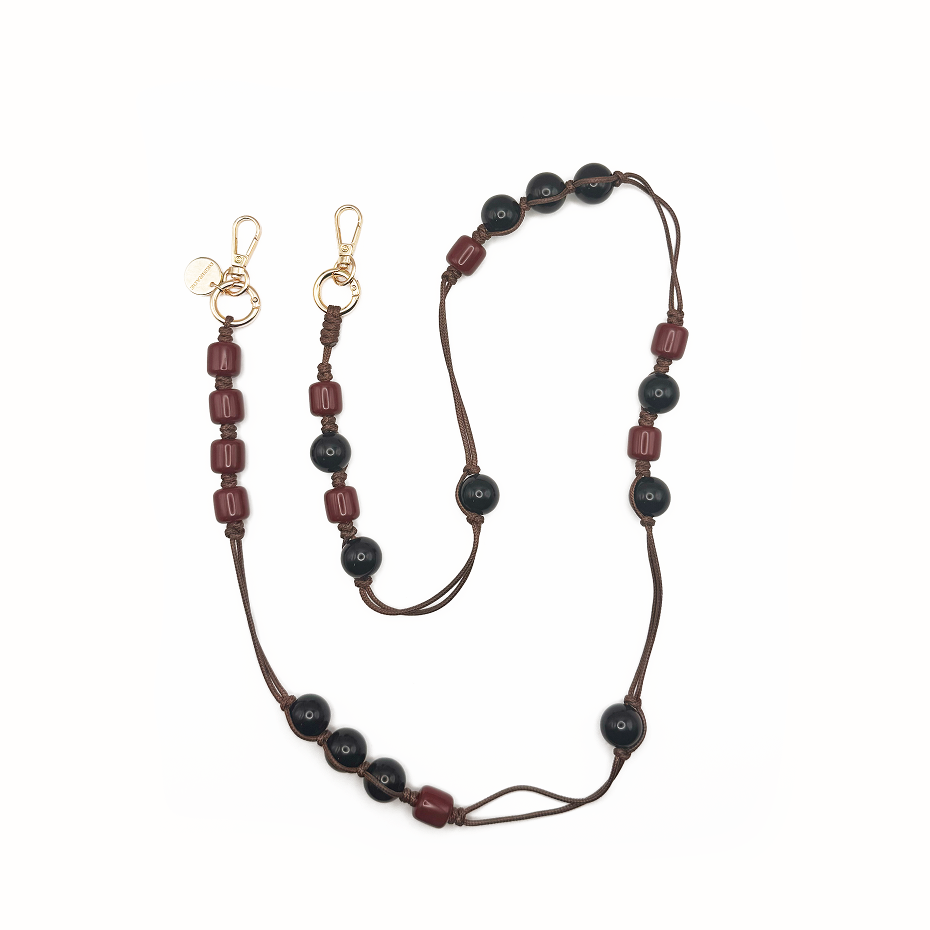 Burgundy Noel – Strap pentru telefon crossbody