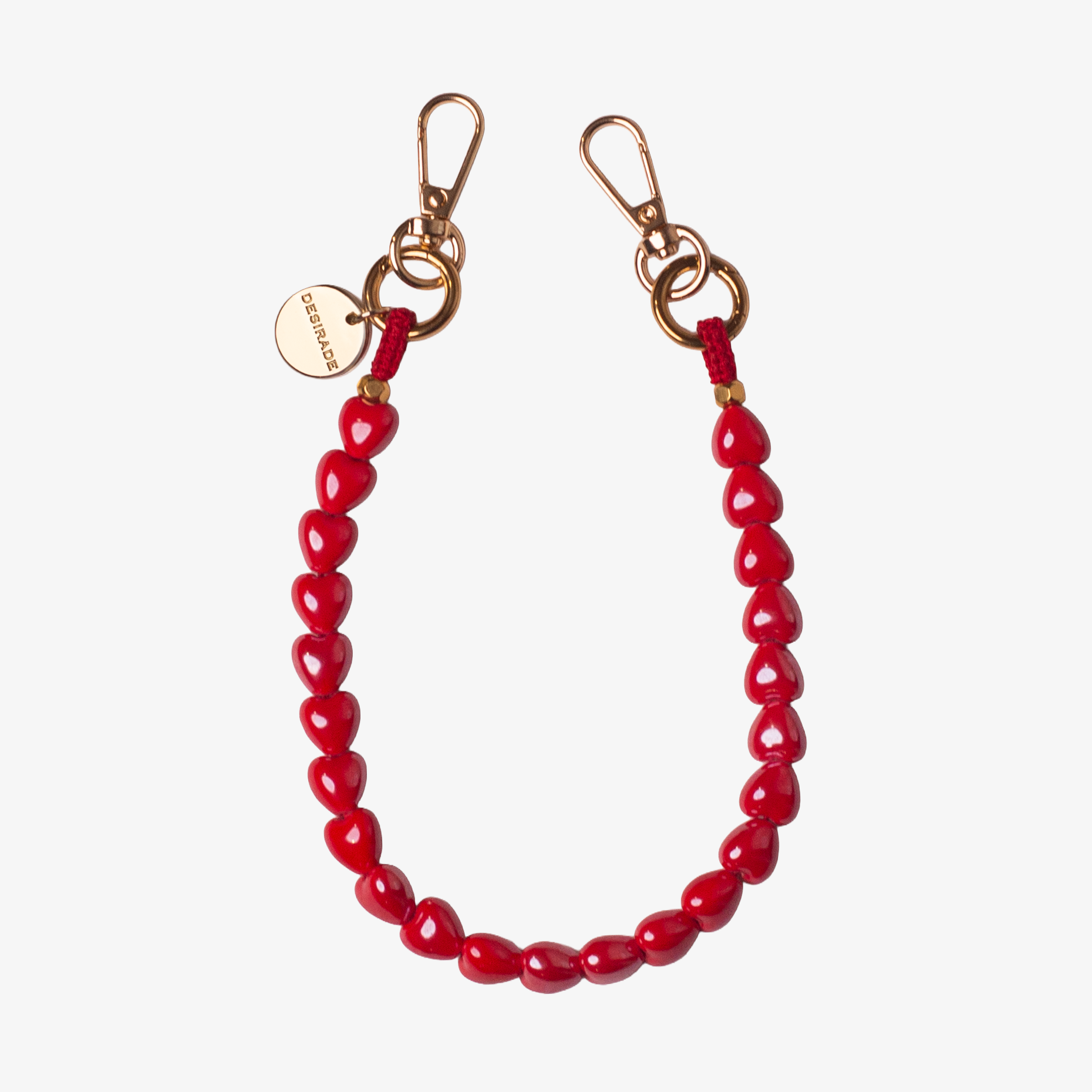 AMORE – Strap pentru telefon cu inimi din ceramică 32cm