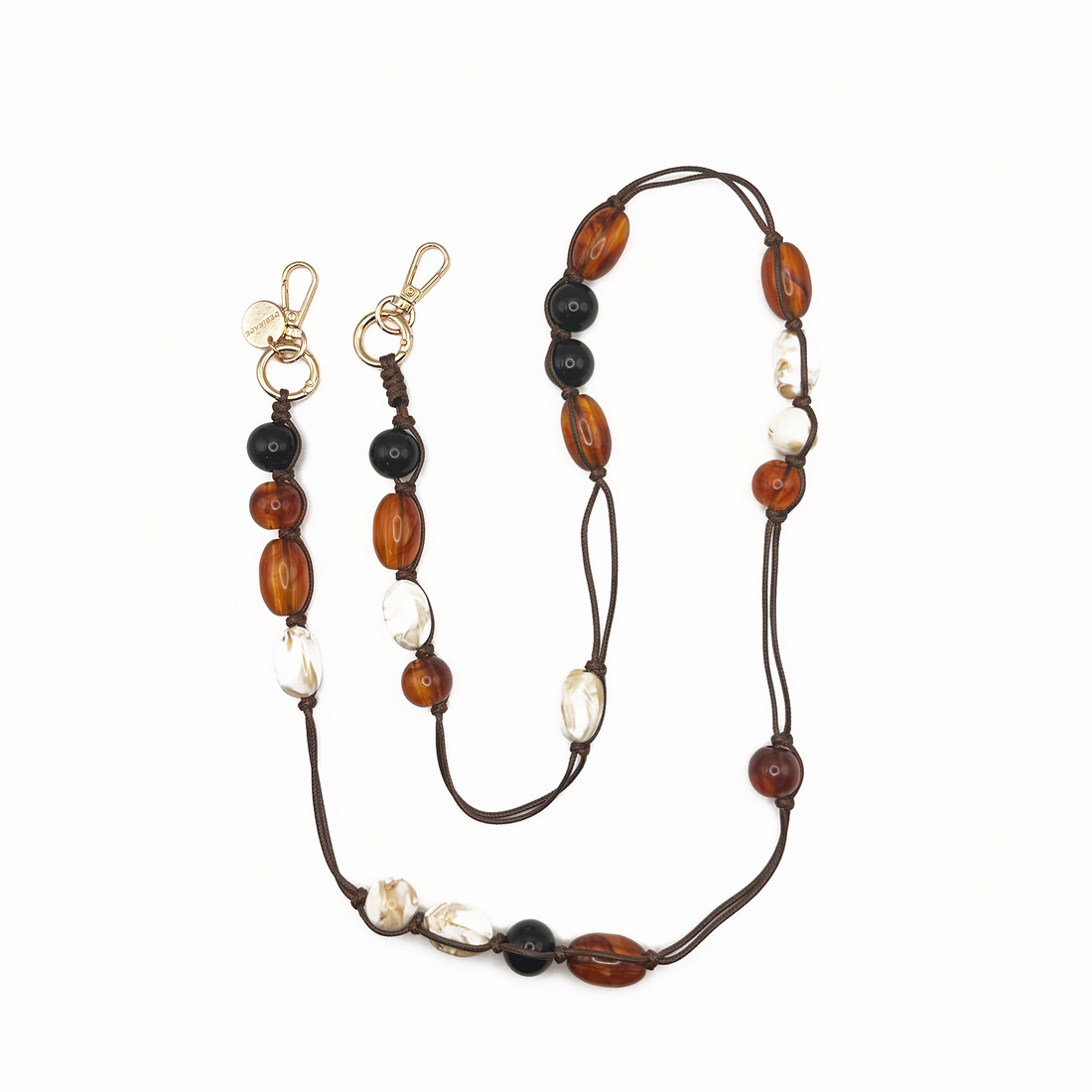 Caramel Glow - Strap pentru telefon crossbody