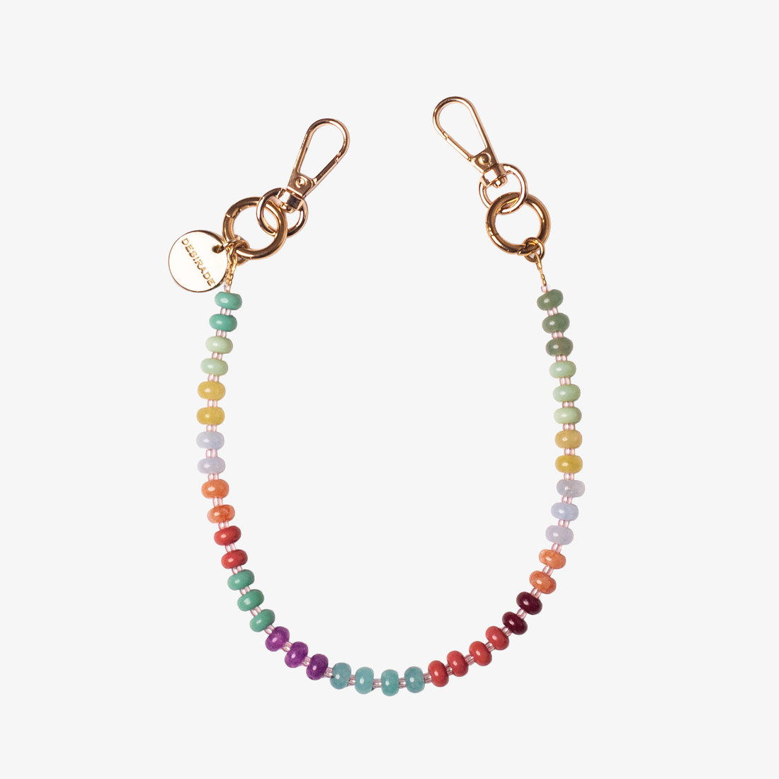 VIA DEI COLORI – Strap pentru telefon din pietre naturale 32cm